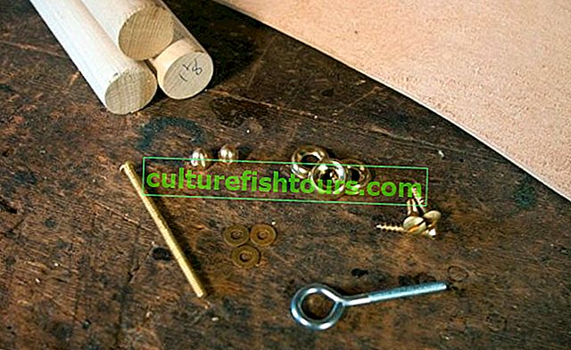 Материали, използвани за сглобяване на стола