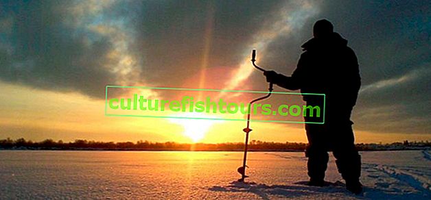V zimě rybolov v oblasti Tver