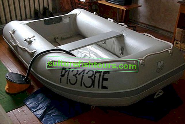Подготовка на PVC лодка за съхранение през зимата