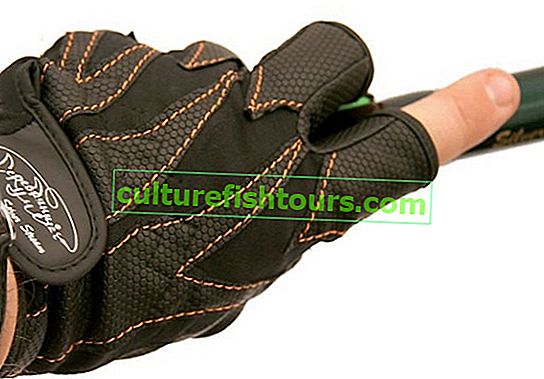 Фірмові рукавички для спінінгістів