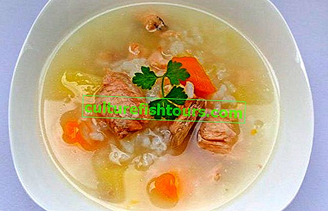 Ситний рибний суп з рисом